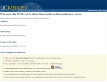 Tablet Screenshot of gradopportunities.ucmerced.edu