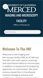 Mobile Screenshot of imf.ucmerced.edu