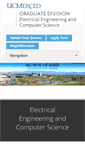 Mobile Screenshot of eecs.ucmerced.edu