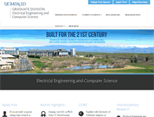 Tablet Screenshot of eecs.ucmerced.edu