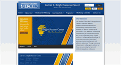 Desktop Screenshot of learning.ucmerced.edu